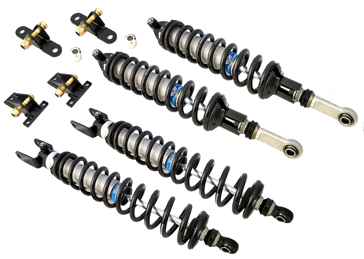Menscer Motorsports Drag Race Coilover Shock System – 2011–2023 Dodge Challenger, Charger & Chrysler 300 | 5.7L, 6.4L & 6.2L Hellcat